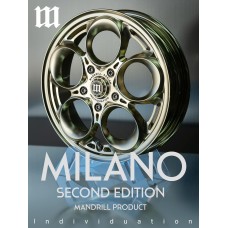 Cặp Mâm CNC MANDRILL MILANO Vespa Sprint / Primavera / GTS (chính hãng)